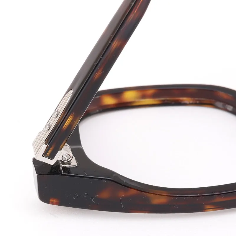 Muzz Men's Full Rim Square Acetate Eyeglasses 98625