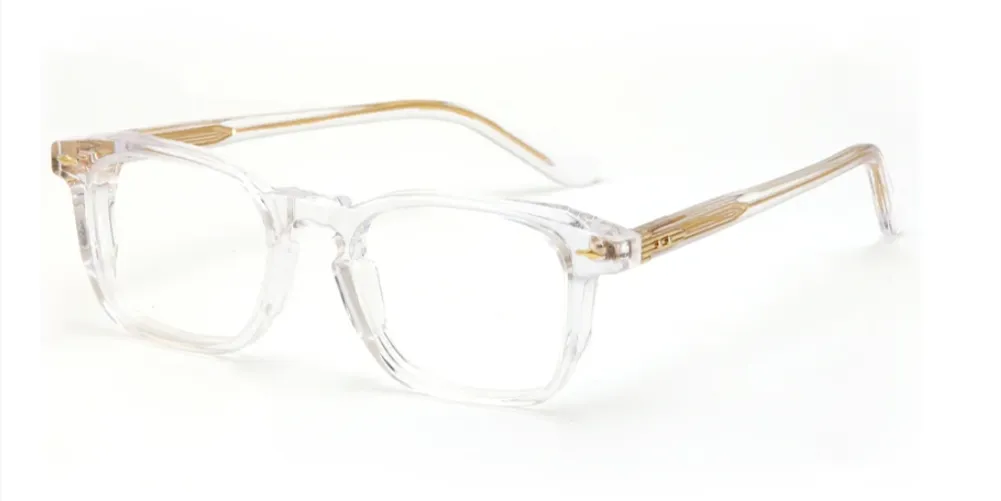Muzz Men's Full Rim Square Acetate Eyeglasses 98625