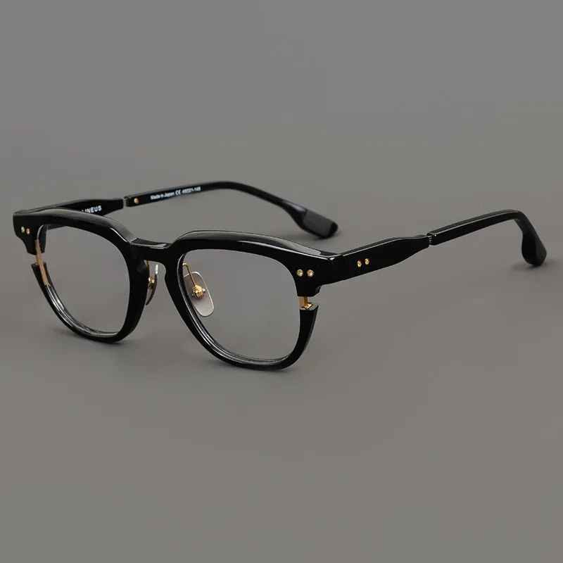 Muzz Unisex Full Rim Square Round Acetate Eyeglasses 702