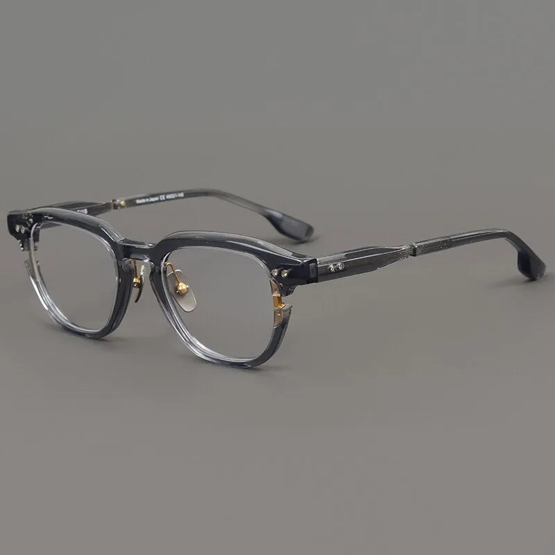 Muzz Unisex Full Rim Square Round Acetate Eyeglasses 702