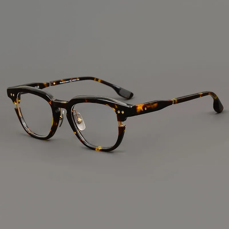 Muzz Unisex Full Rim Square Round Acetate Eyeglasses 702
