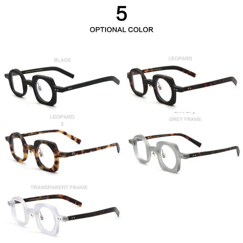 Muzz Women's Full Rim Square Round Acetate Frame Eyeglasses Hp2590