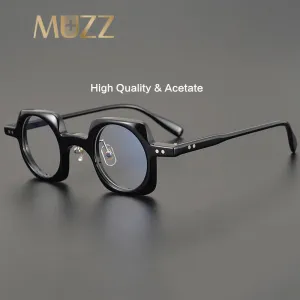 Muzz Women's Full Rim Square Round Acetate Frame Eyeglasses Hp2590
