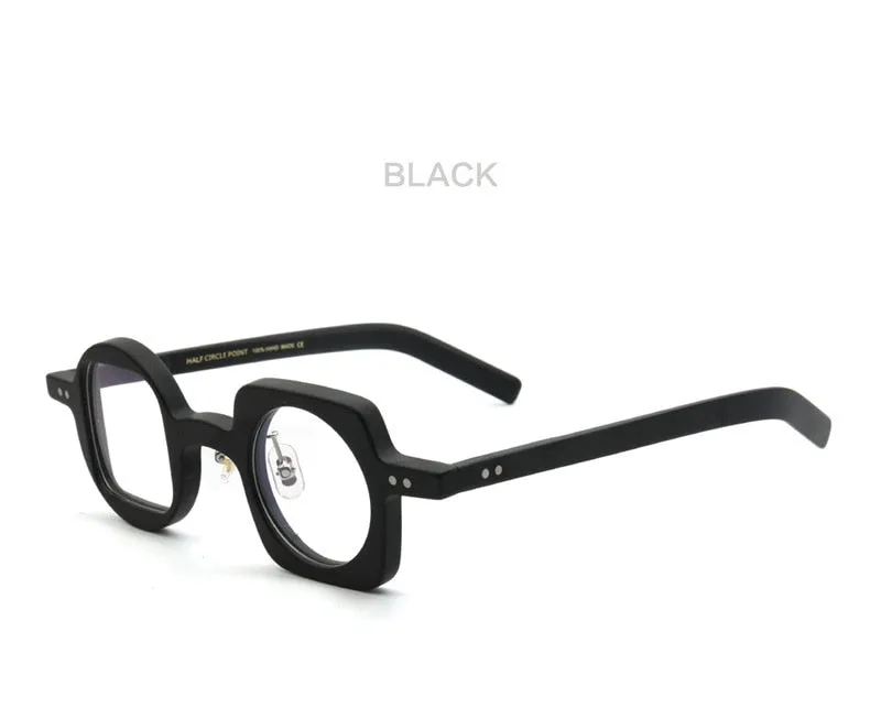 Muzz Women's Full Rim Square Round Acetate Frame Eyeglasses Hp2590