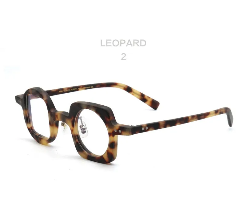 Muzz Women's Full Rim Square Round Acetate Frame Eyeglasses Hp2590