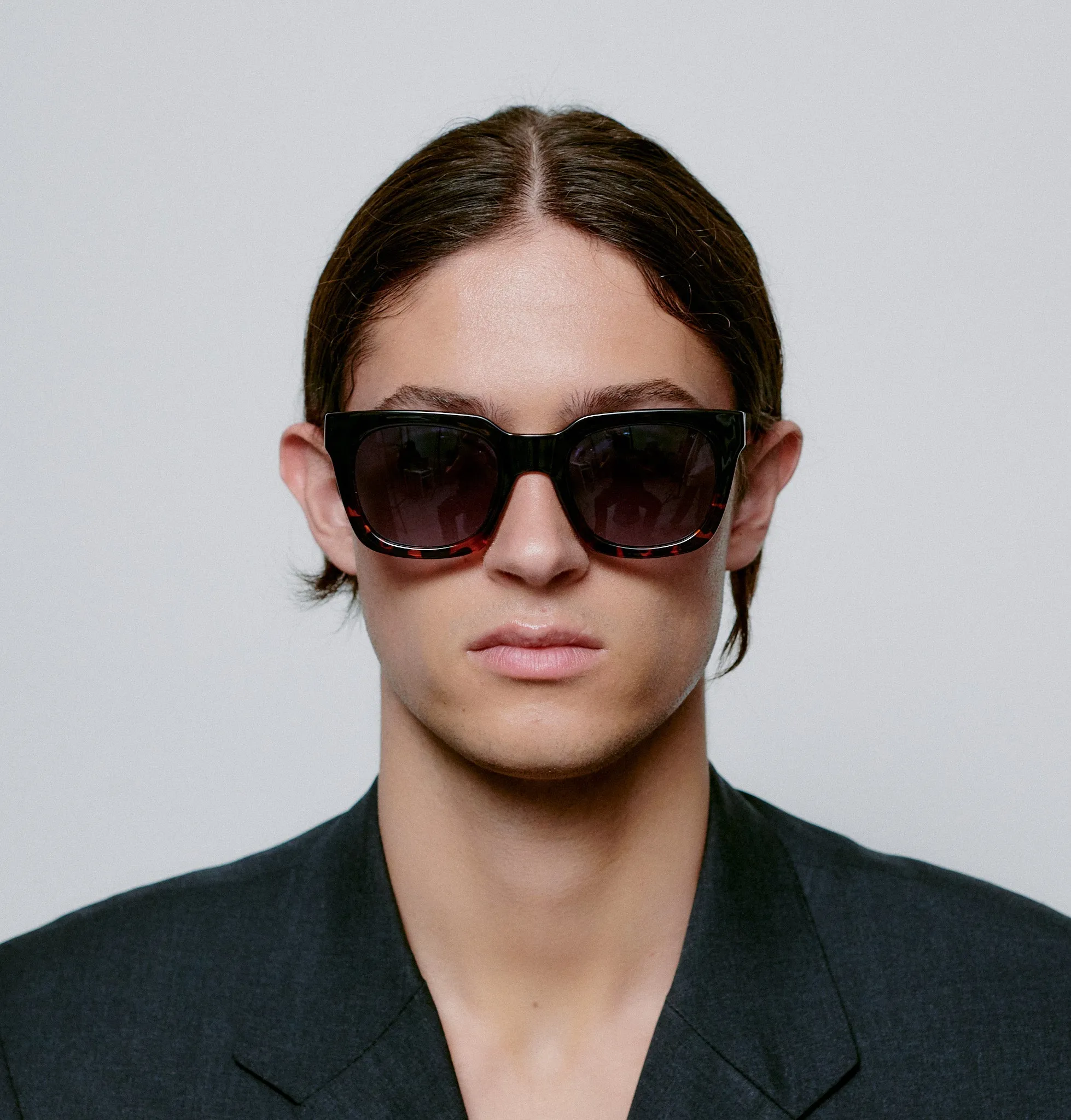 Nancy Sunglasses - Black Demi Tortoise