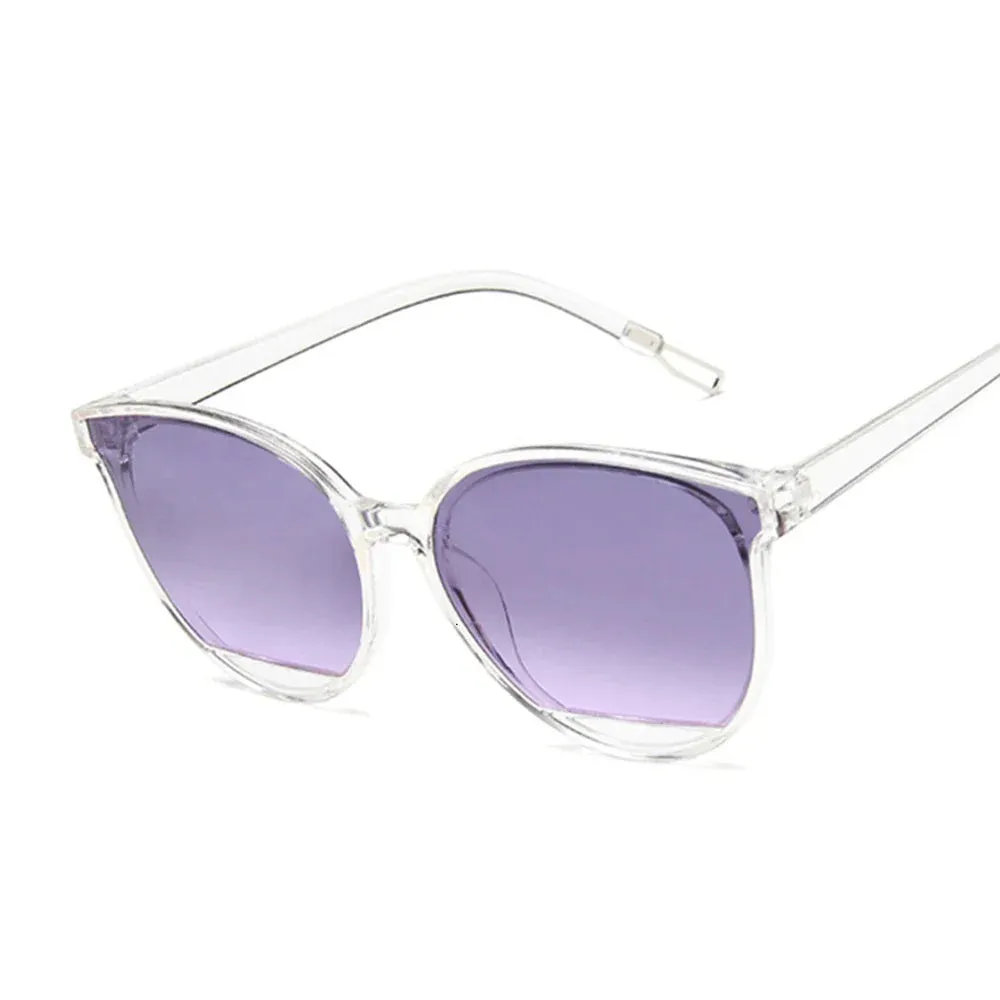 New Arrival Fashion Sunglasses Women Vintage Metal Mirror UV400