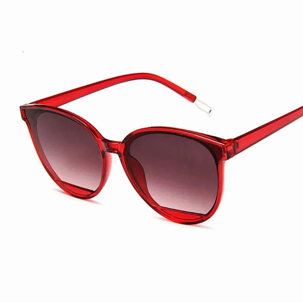 New Arrival Fashion Sunglasses Women Vintage Metal Mirror UV400
