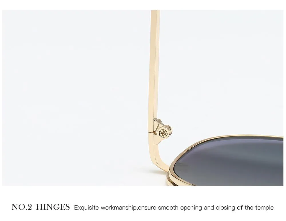 New Fashion Brand Designer Ladies Pilot Sunglasses Women Men Goggle Gradient Sun Glasses For Female Mirror Shades UV400
