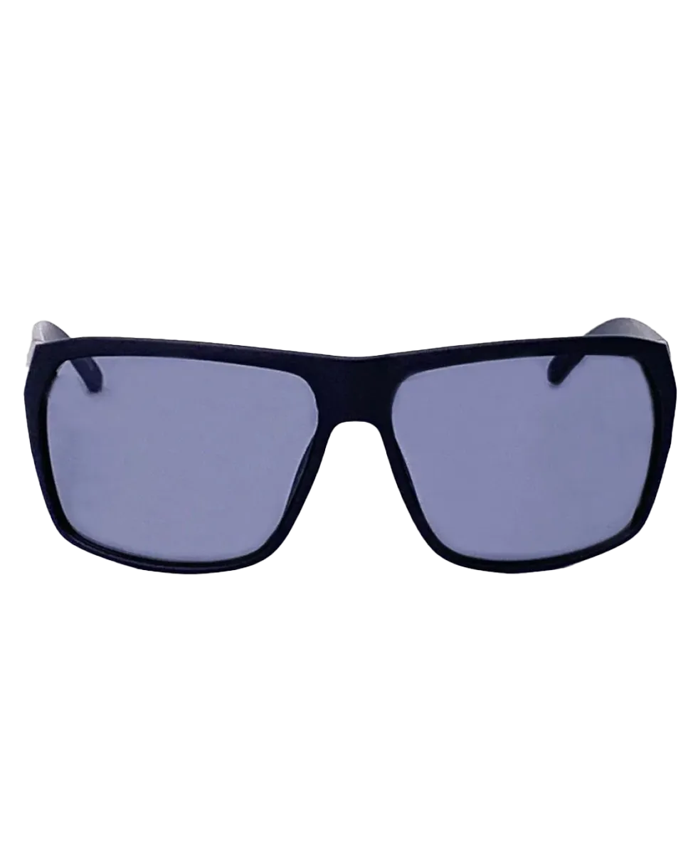 Nick I Polarised Sunglasses in Black & Smoke