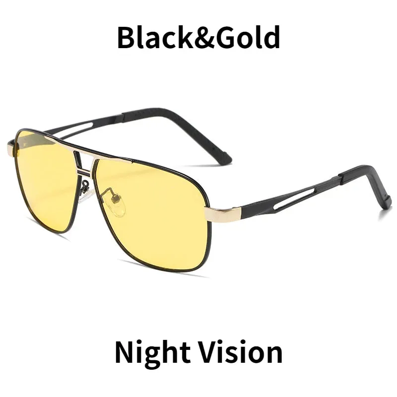 Night Vision Sunglasses for Men Women Polarized UV400 Goggles