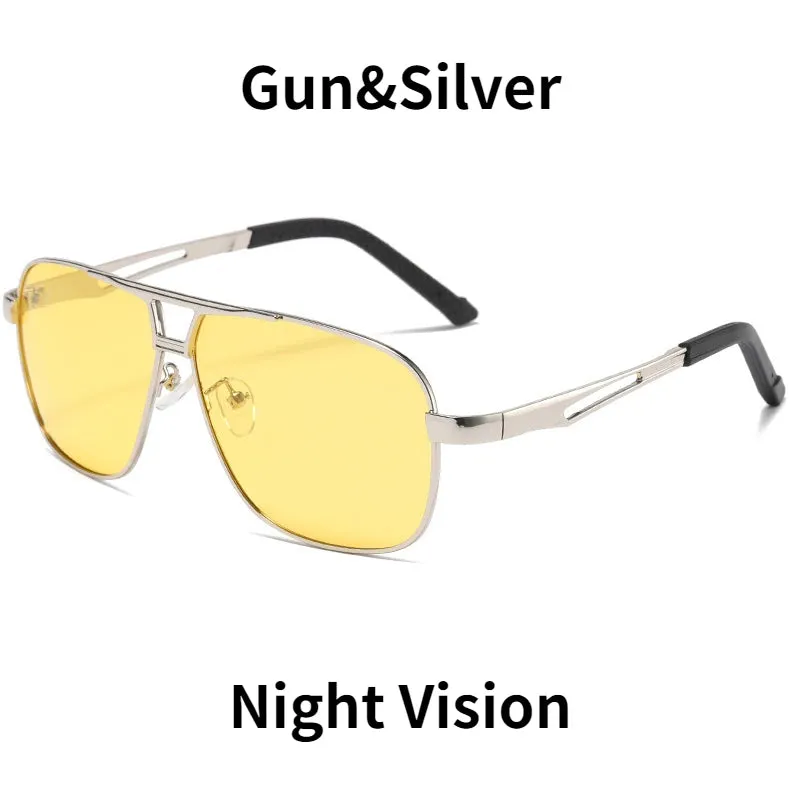 Night Vision Sunglasses for Men Women Polarized UV400 Goggles