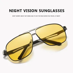 Night Vision Sunglasses for Men Women Polarized UV400 Goggles