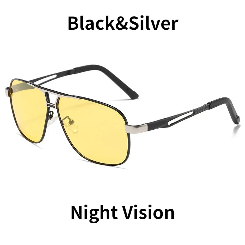 Night Vision Sunglasses for Men Women Polarized UV400 Goggles