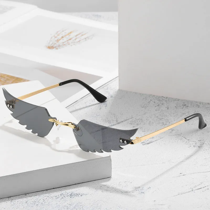 Novelty Angel Wing Sunglasses