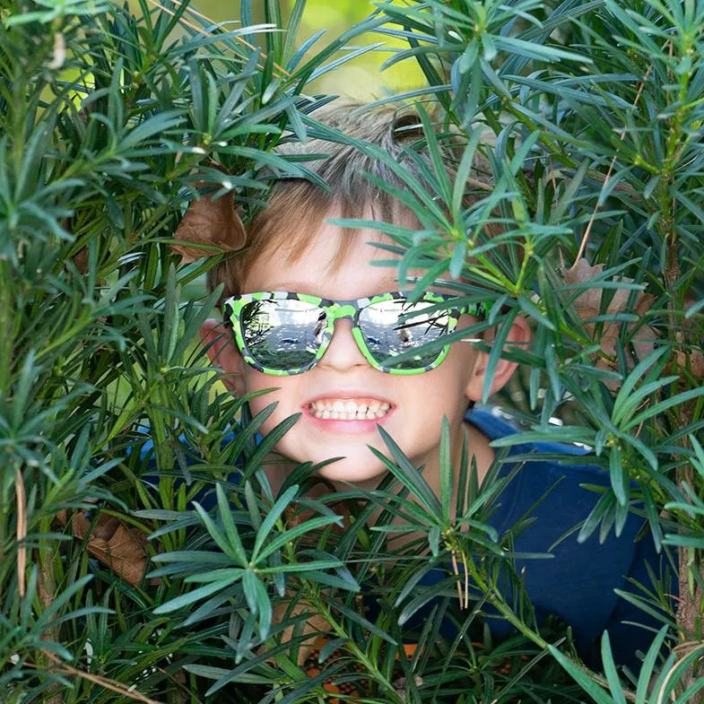 Now You See Me, Now You Don't- Camo Sunglasses For Kids