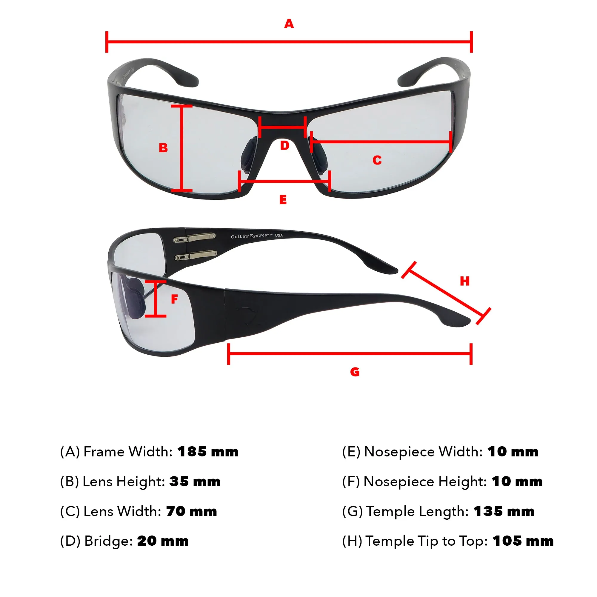 NSOF Warrior: Fugitive TAC Aluminum Wrap Sunglass Black frame Polarized Gray lenses