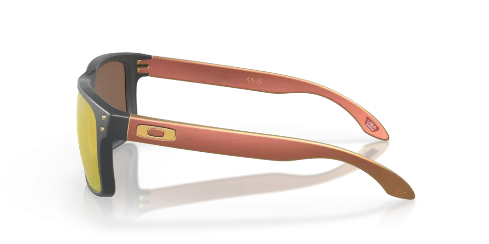 OAKLEY HOLBROOK MATTE CARBON W/ PRIZM 24K POLARIZED