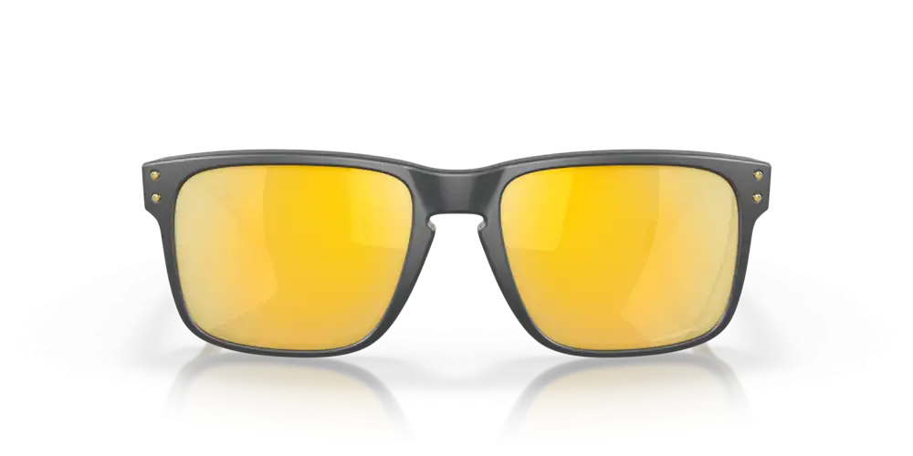 OAKLEY HOLBROOK MATTE CARBON W/ PRIZM 24K POLARIZED