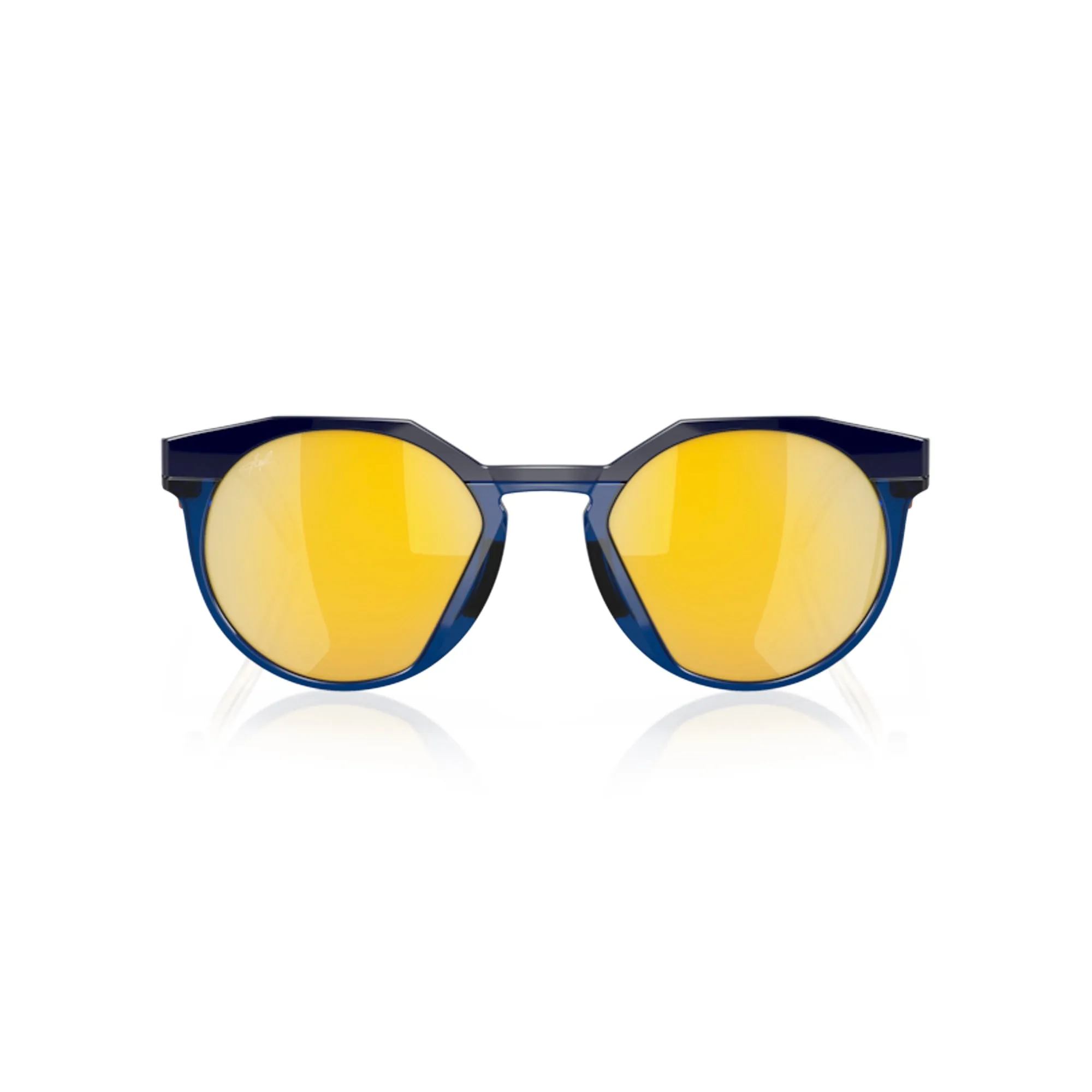 Oakley HSTN Navy/Trans Blue Prizm 24K Polarized Sunglass