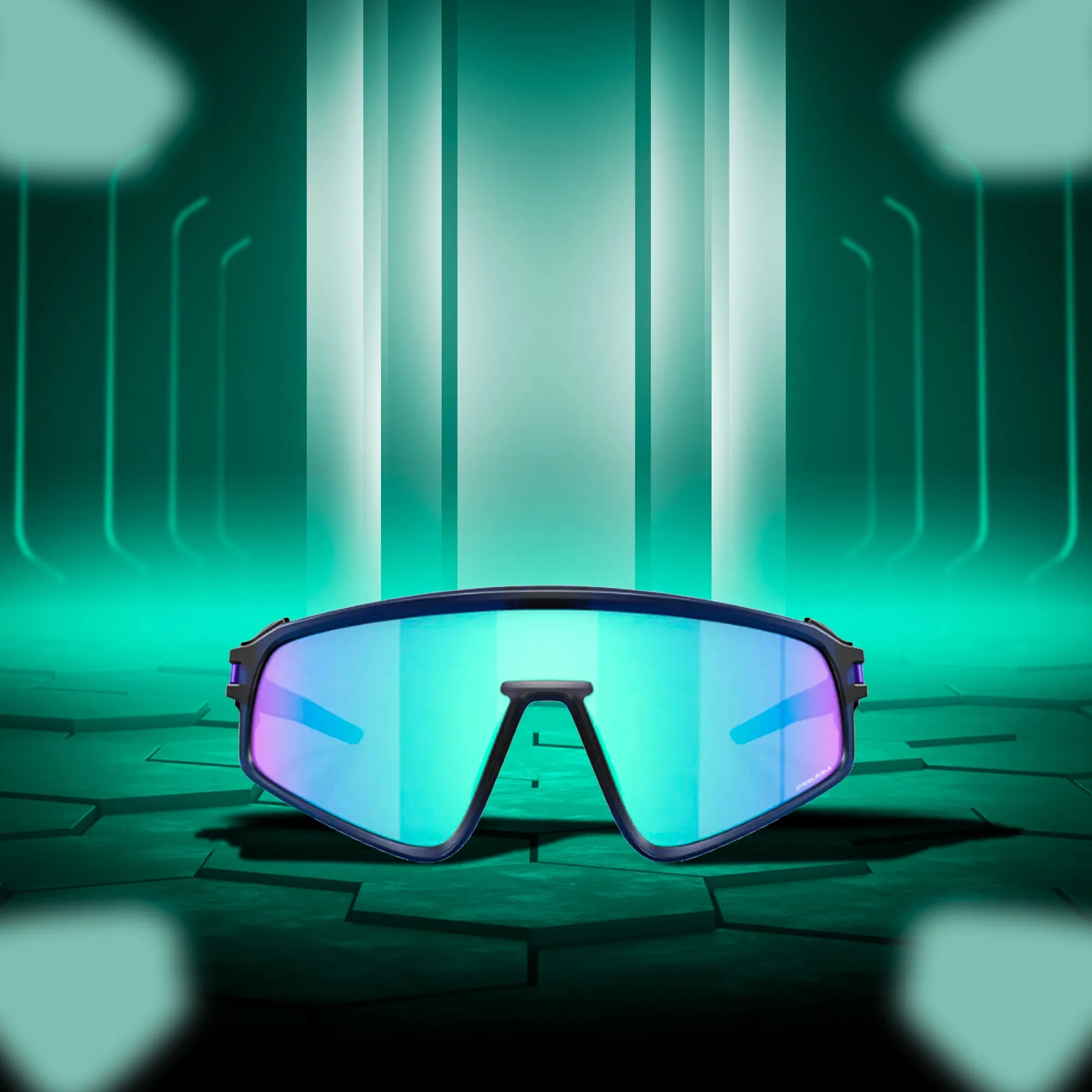 Oakley Latch Panel Matte trans Navy Prizm Sapphire  Sunglass