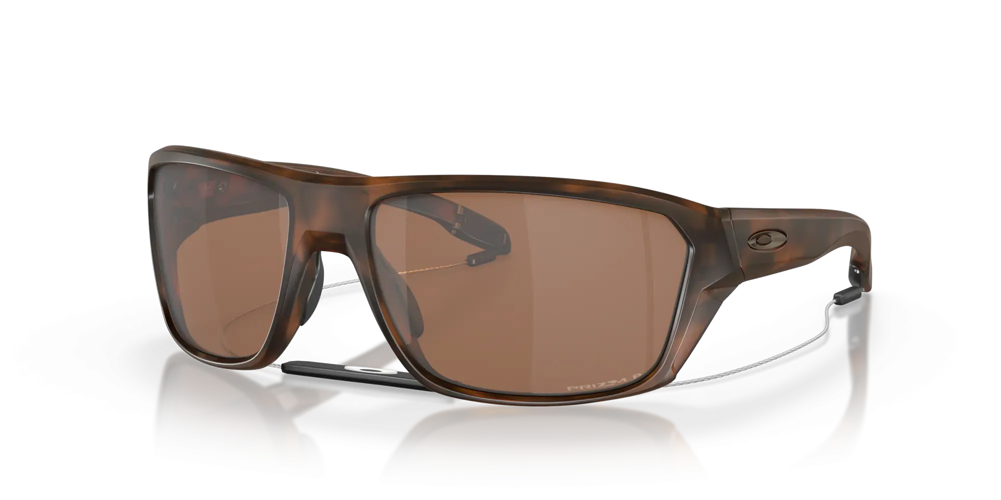 OAKLEY Split Shot Matte Brown Tortoise - Prizm Tungsten Polarized Sunglasses