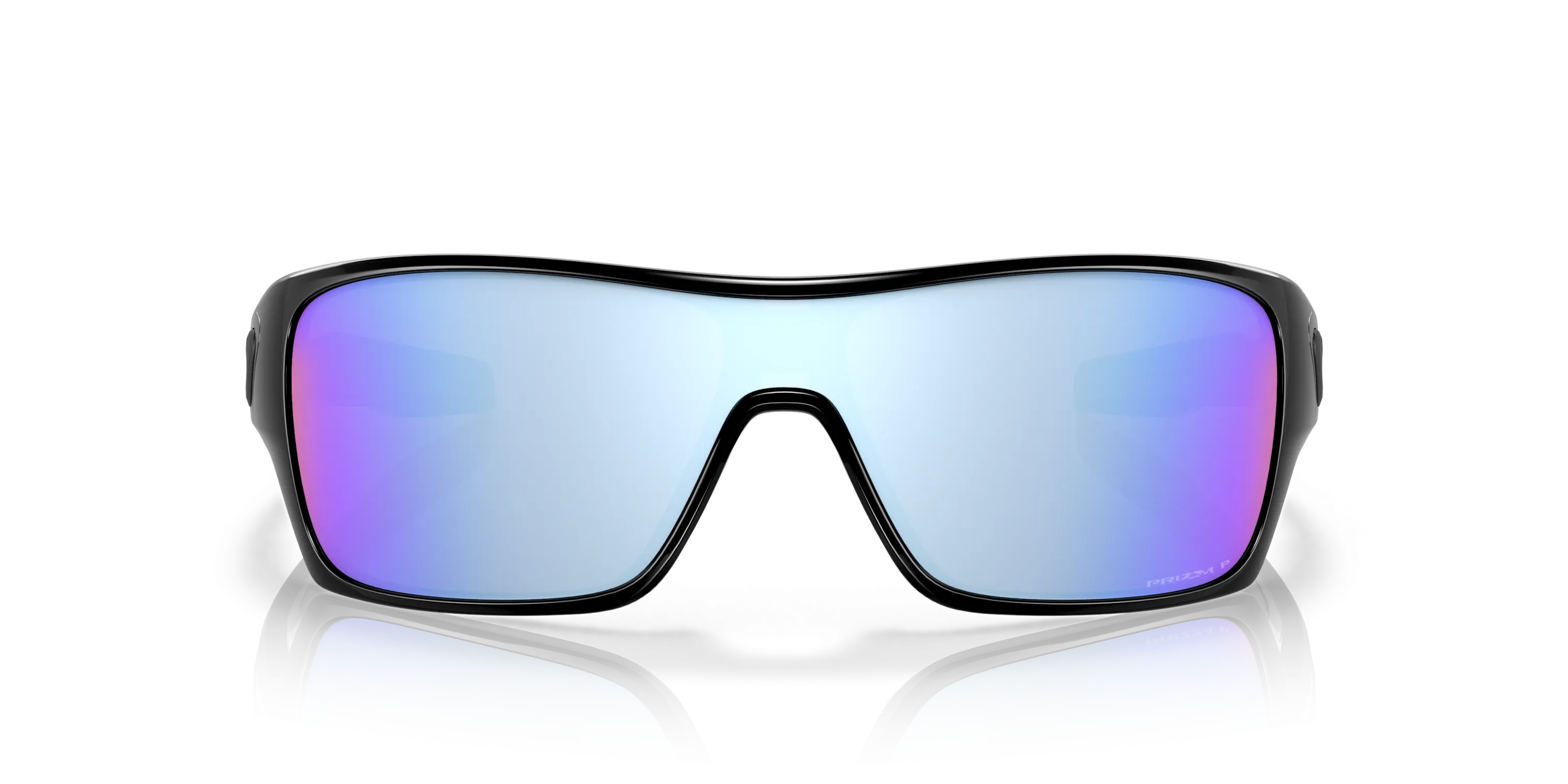 Oakley Turbine Rotor - Polished Black With Prizm Deep Water Polarized Lenses