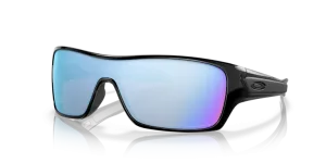 Oakley Turbine Rotor - Polished Black With Prizm Deep Water Polarized Lenses