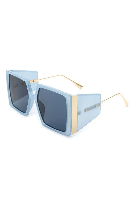 On the Horizon-Oversized Square Fashion Sunglasses