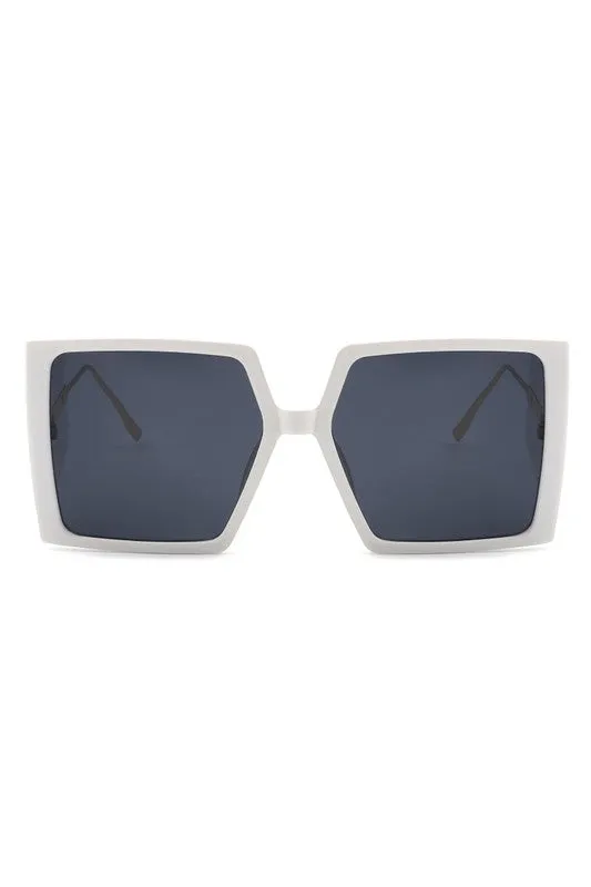 On the Horizon-Oversized Square Fashion Sunglasses