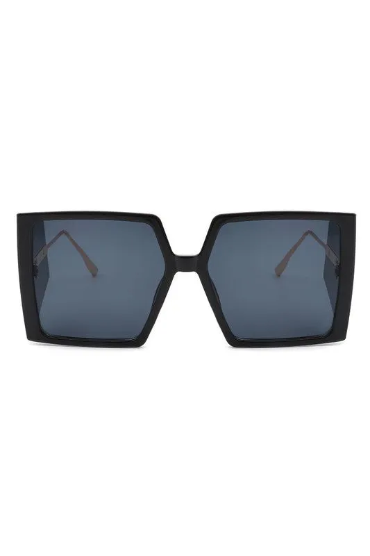 On the Horizon-Oversized Square Fashion Sunglasses
