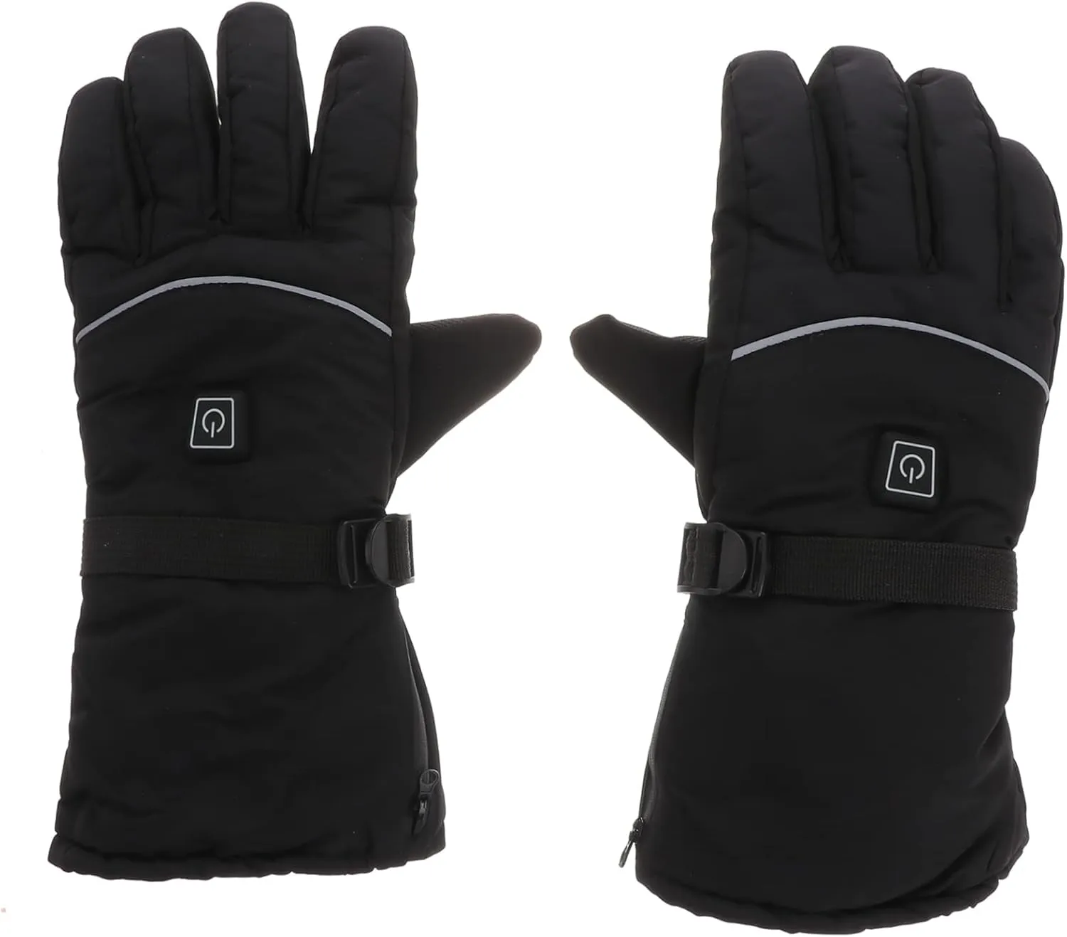 Outdoor Gloves Winter Warm Touchscreen Warmers Skiing Battery Powered Gloves Black Gloves Ski Gloves