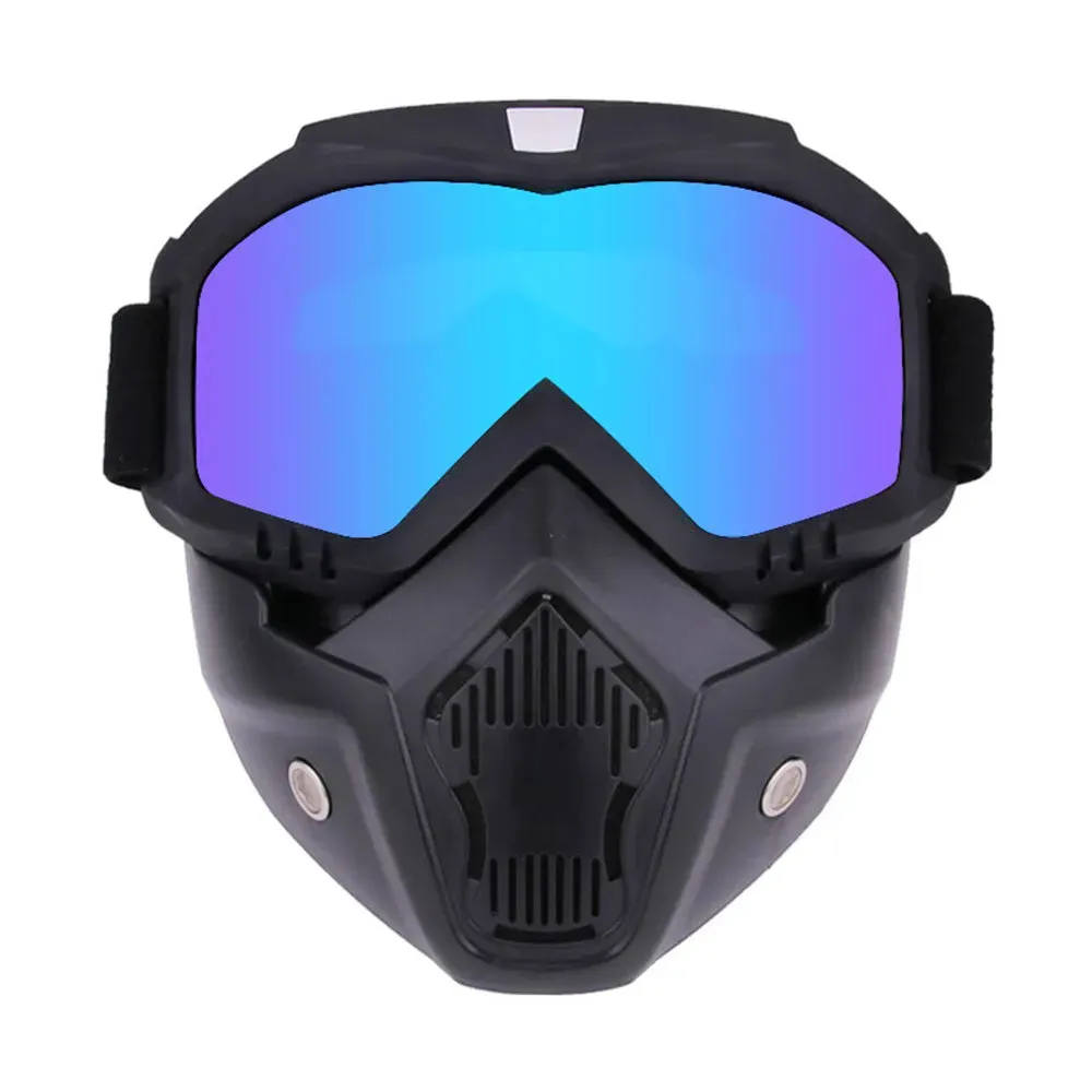Outdoor Sport Windproof Mask Goggle HD Cycling Glasses Snowboard Eyewear Riding Motocross Summer UV Protection Sunglasses