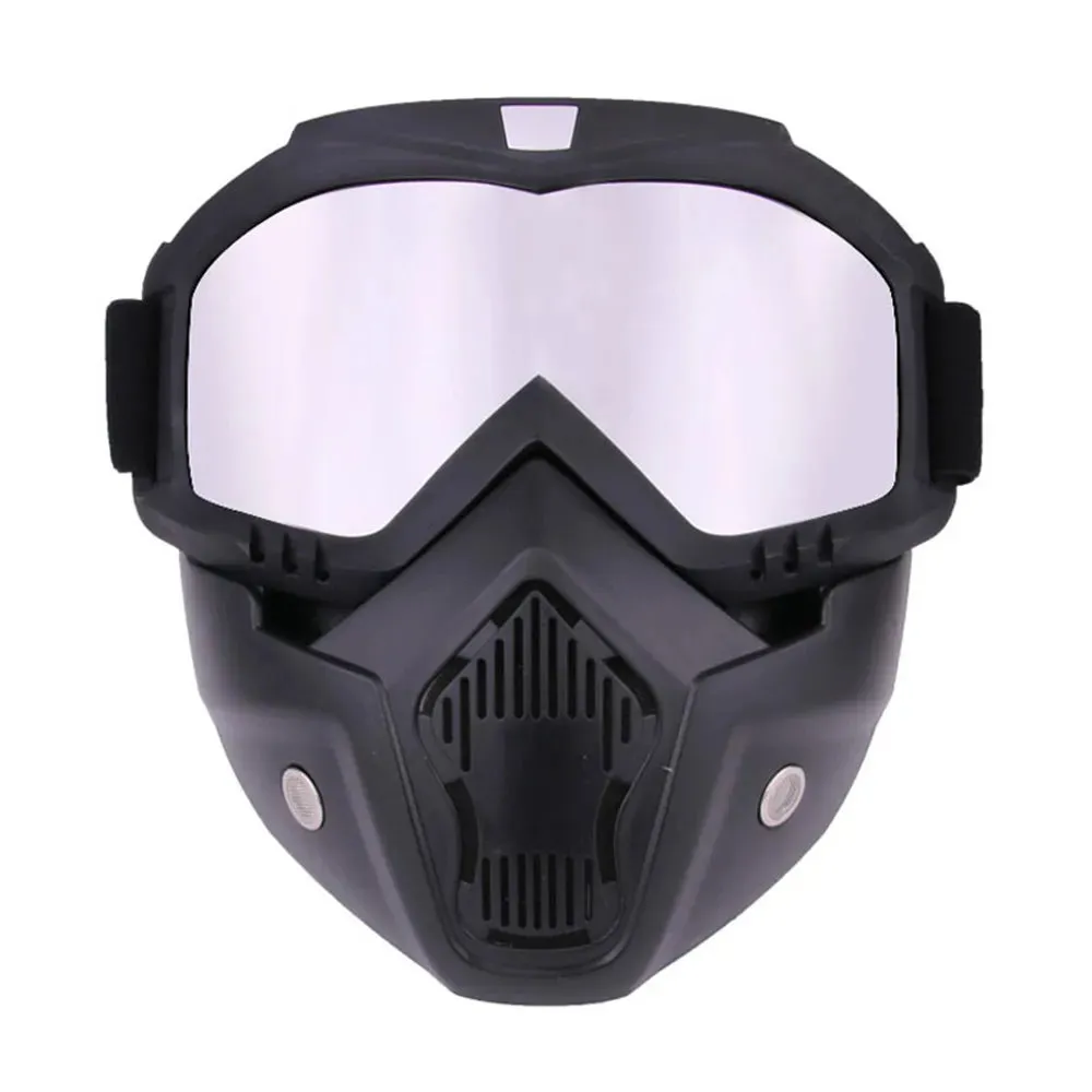 Outdoor Sport Windproof Mask Goggle HD Cycling Glasses Snowboard Eyewear Riding Motocross Summer UV Protection Sunglasses