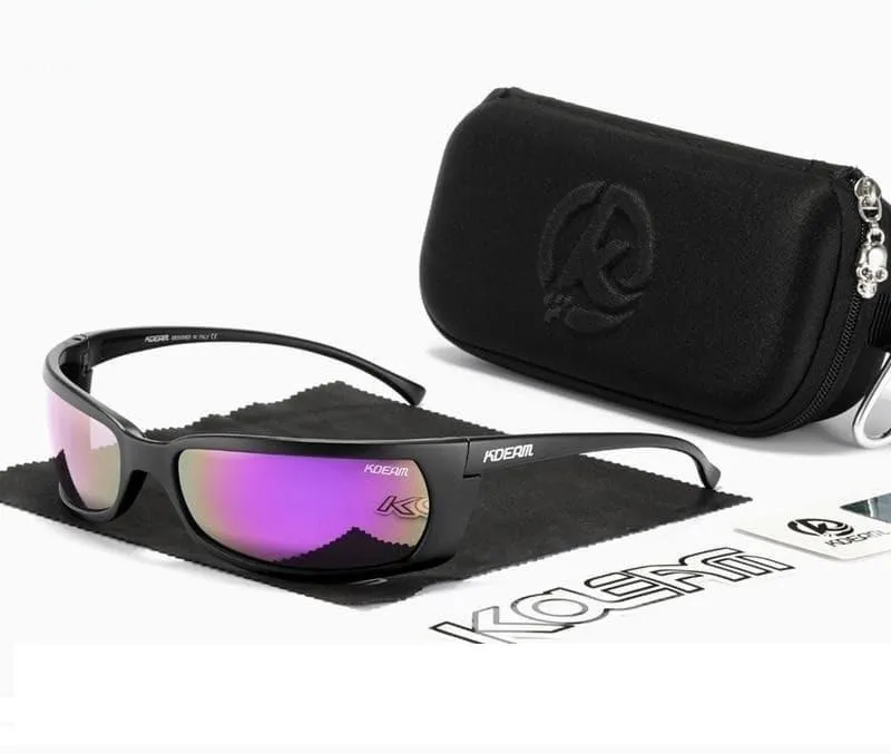 Outdoor Sports Goggles Polarized Sunglasses for Men and Women with Hard Box