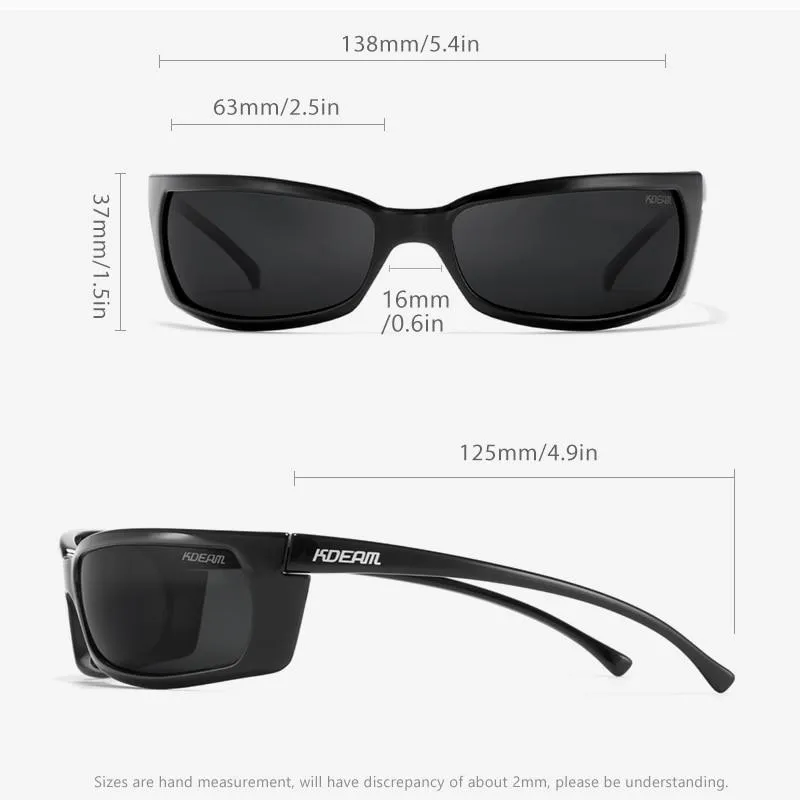 Outdoor Sports Goggles Polarized Sunglasses for Men and Women with Hard Box