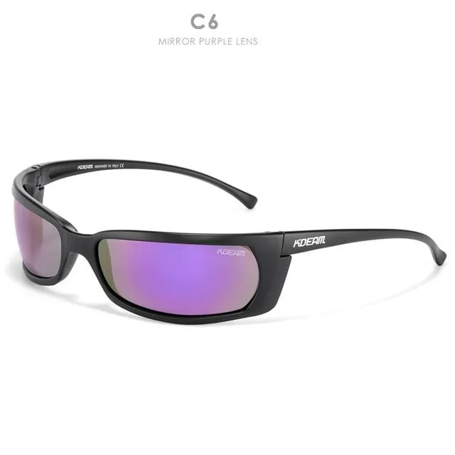 Outdoor Sports Goggles Polarized Sunglasses for Men and Women with Hard Box