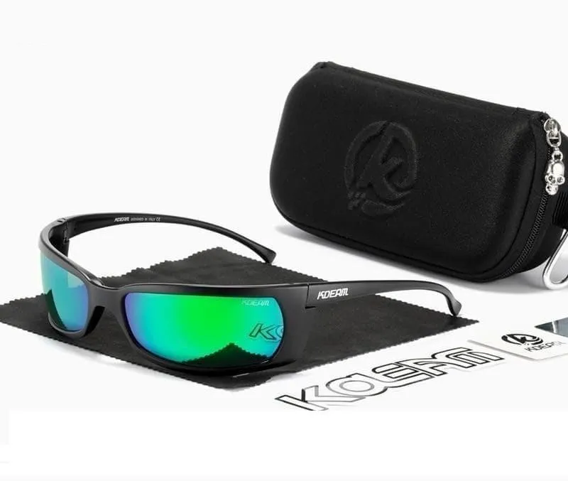 Outdoor Sports Goggles Polarized Sunglasses for Men and Women with Hard Box