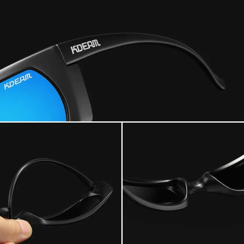 Outdoor Sports Goggles Polarized Sunglasses for Men and Women with Hard Box
