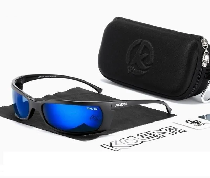 Outdoor Sports Goggles Polarized Sunglasses for Men and Women with Hard Box
