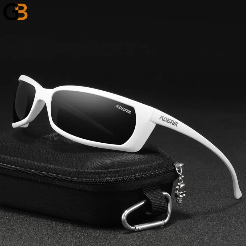Outdoor Sports Goggles Polarized Sunglasses for Men and Women with Hard Box