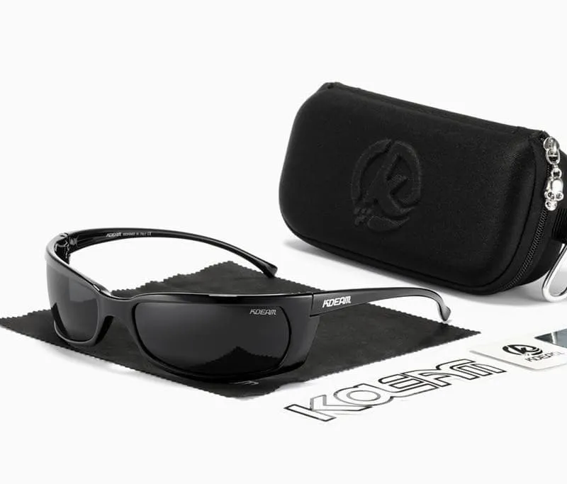 Outdoor Sports Goggles Polarized Sunglasses for Men and Women with Hard Box