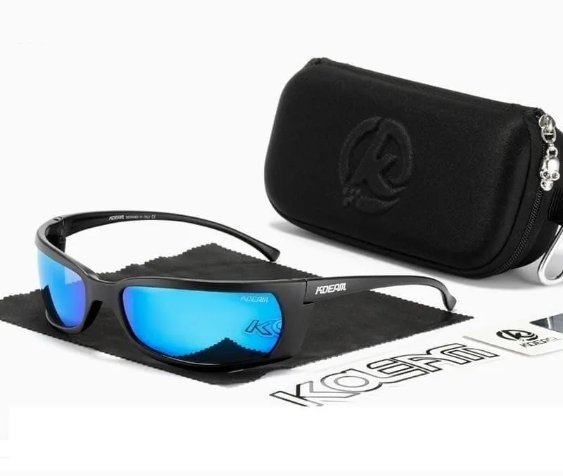 Outdoor Sports Goggles Polarized Sunglasses for Men and Women with Hard Box