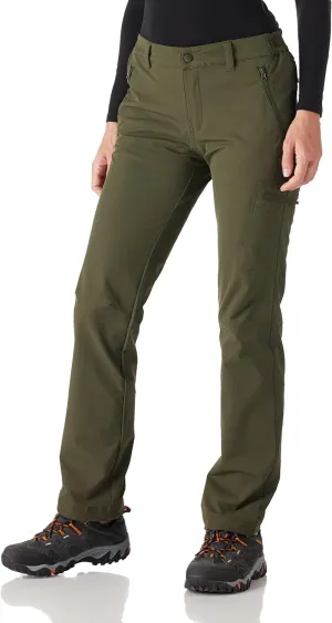 Outdoor Ventures Women's Cargo Hiking Pants, Quick Dry Stretchy Roll Up Outdoor Pants for Camping, Golf, Fishing