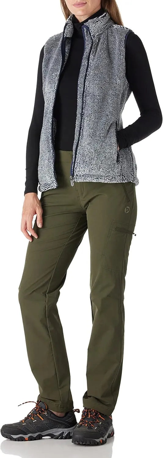 Outdoor Ventures Women's Cargo Hiking Pants, Quick Dry Stretchy Roll Up Outdoor Pants for Camping, Golf, Fishing
