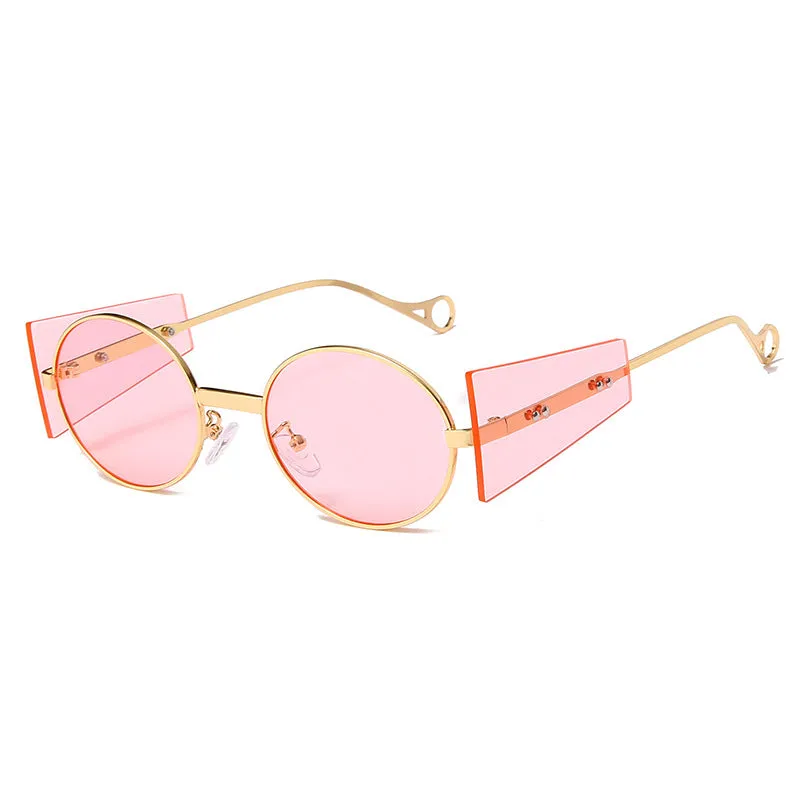 Oval Steampunk Sunglasses
