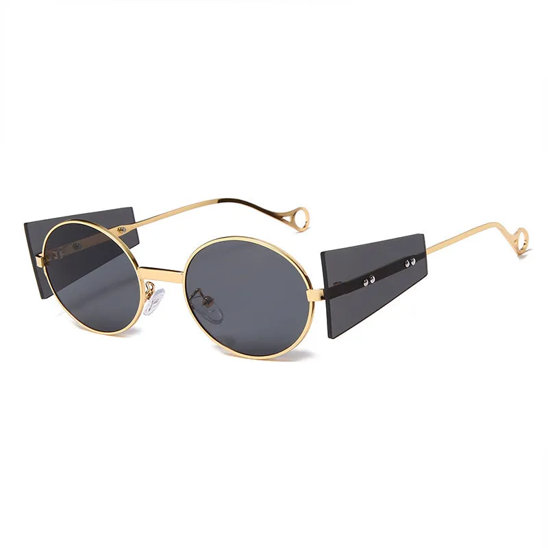 Oval Steampunk Sunglasses
