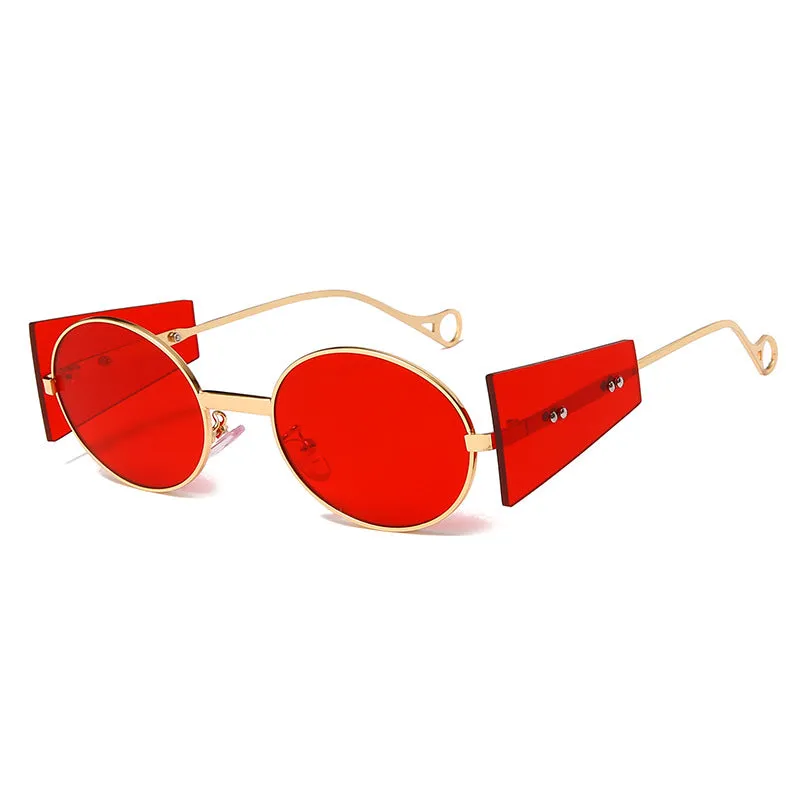 Oval Steampunk Sunglasses