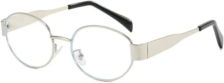 Oval Sunglasses Women Metal Frame Sun Glasses Men Vintage Round Shades UV400 Eyewear