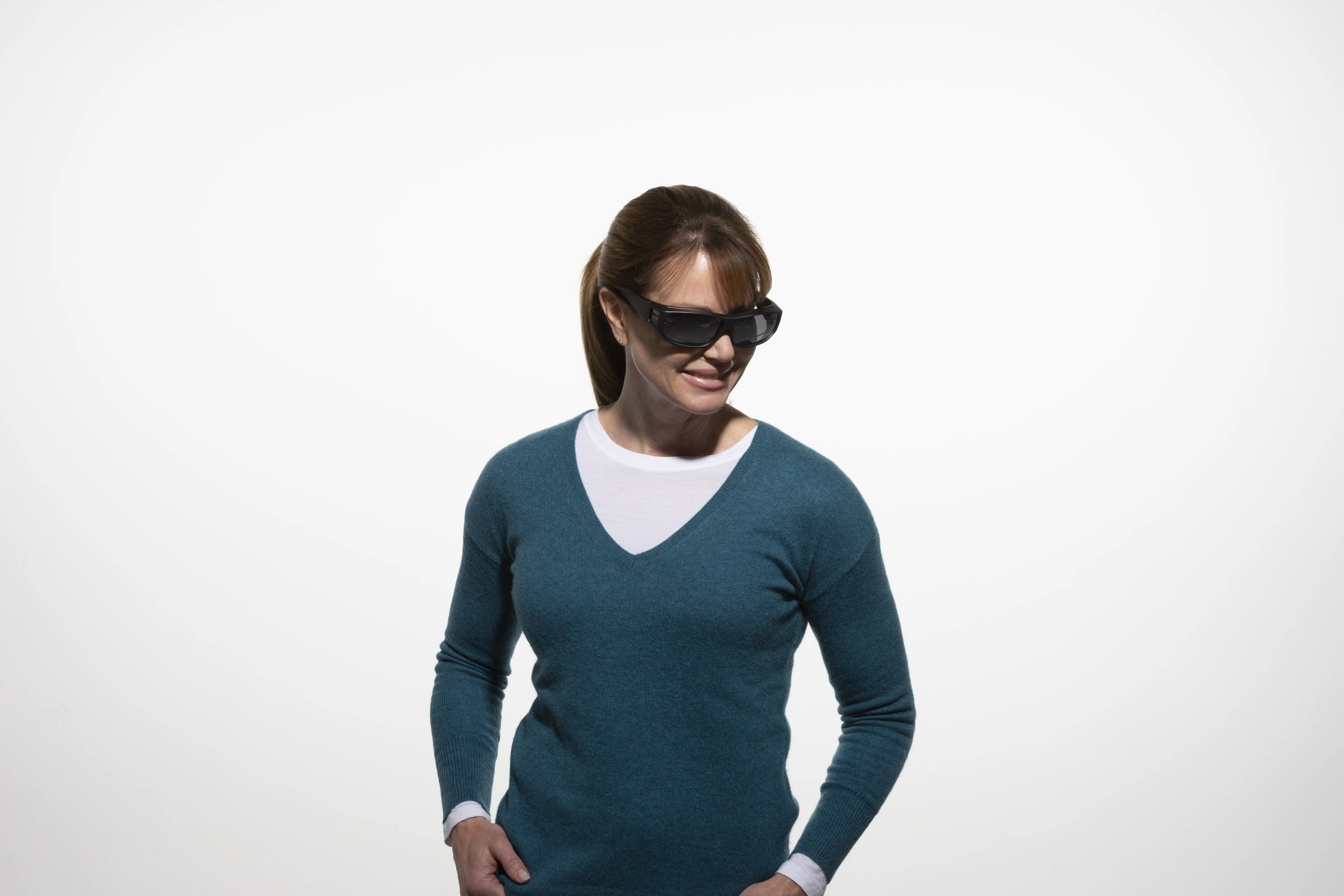 Over the Glasses Polarized Collection - Black / Translucent (S/M)